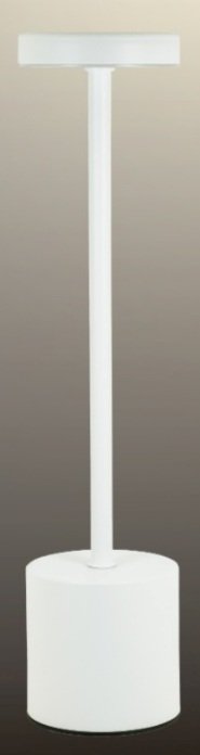 VELADOR BLANCO RECARGABLE LED VARIABLE
